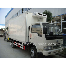 4-5 Tons Dongfeng freezer ,Mini refrigerator freezer truck in India